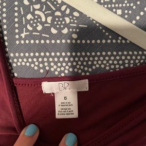 Maroon B.P. Tank Top